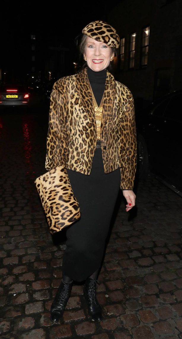 Lorraine Chase - Pictured at the Chiltern Firehouse