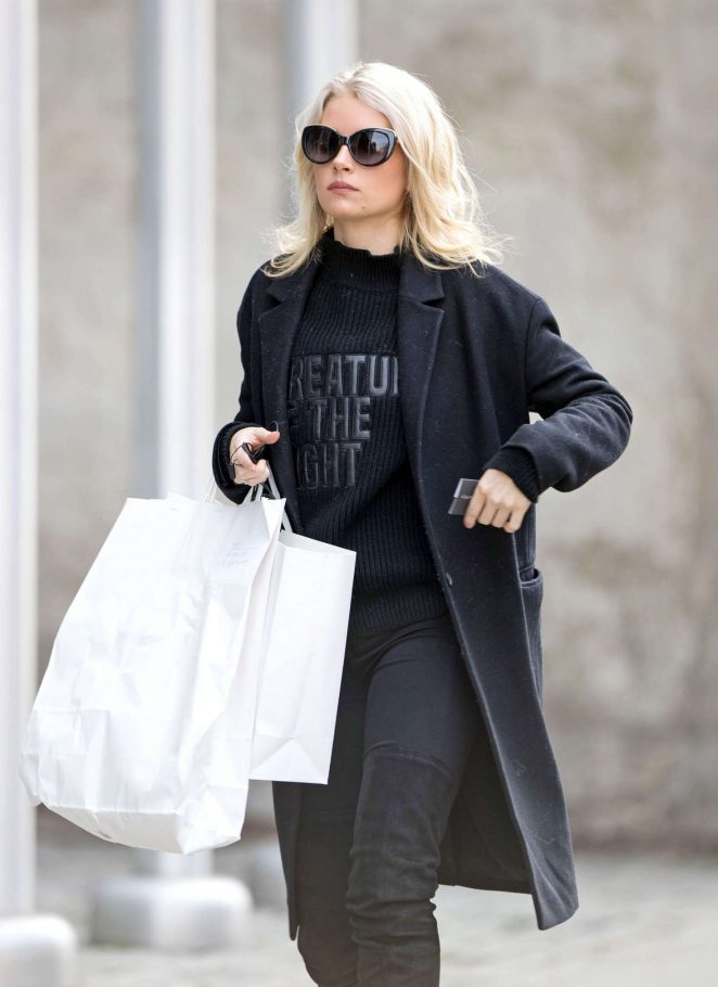 Lottie Moss out shopping in New York