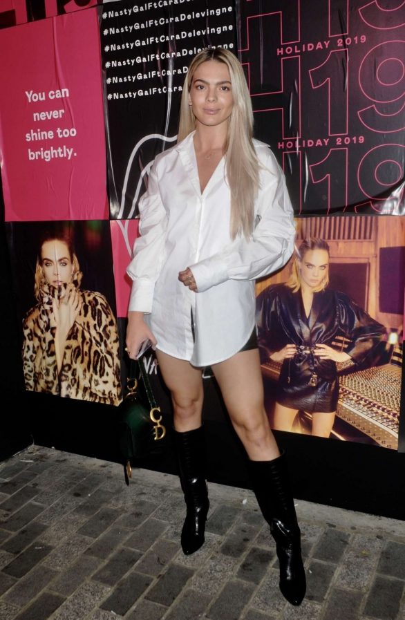 Louisa Johnson - Cara Delevingne x Nasty Gal Launch Party in London