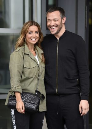 Louise Redknapp and Will Young - Seen at BBC Breakfast - Manchester