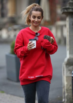 Louise Redknapp out and about in Malvern