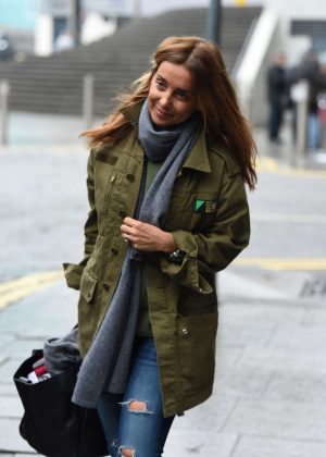 Louise Redknapp out in Birmigham