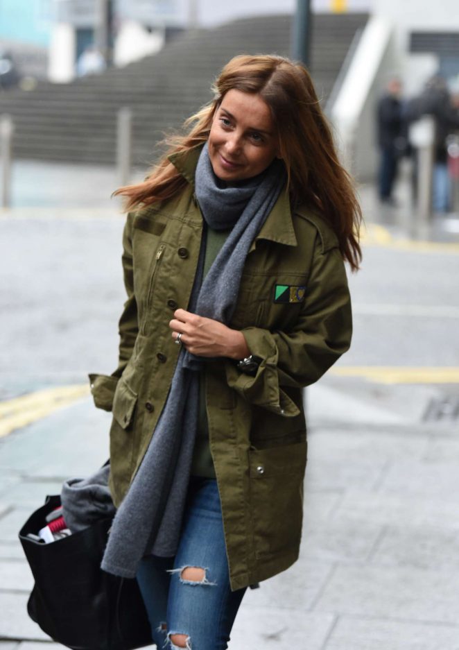 Louise Redknapp out in Birmigham