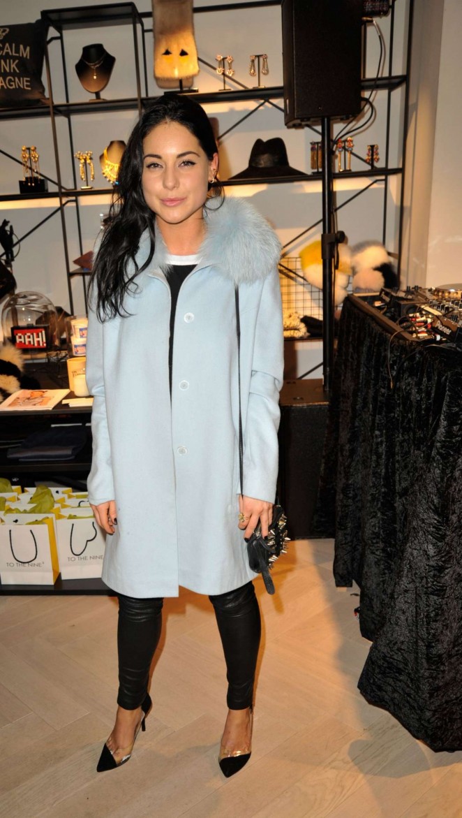 Louise Thompson - To The Nine Store Launch in London