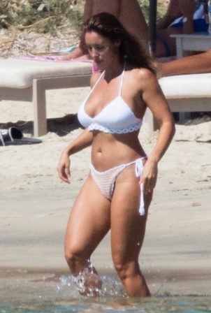Lucia Javorcekova - In a bikini on holiday in Naxos island