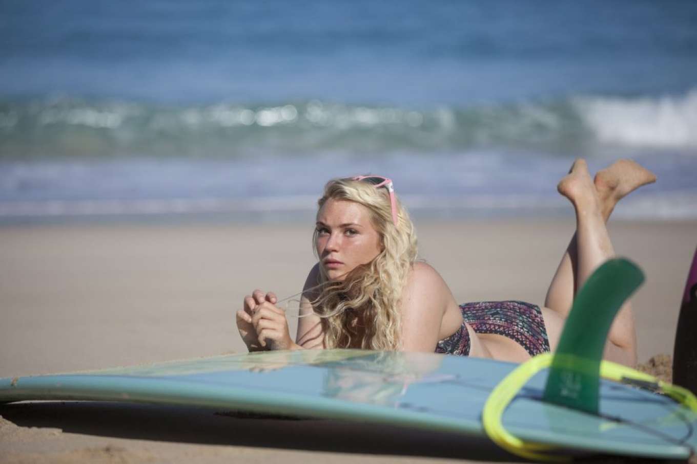 Lucie Donlan In Bikini â€“ Poses For A Surfwear Photoshoot In Fuerteventura