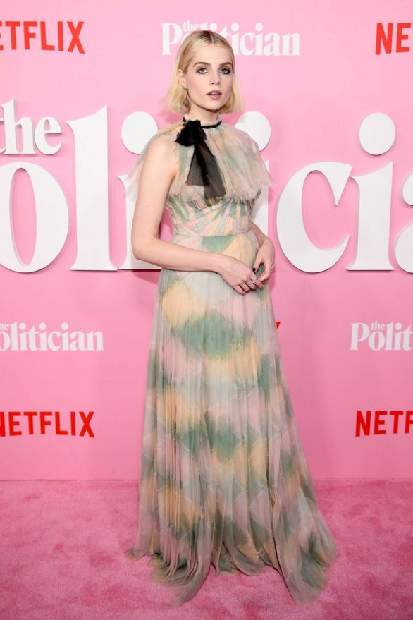 Lucy Boynton - 'The Politician' Season One Premiere in NYC