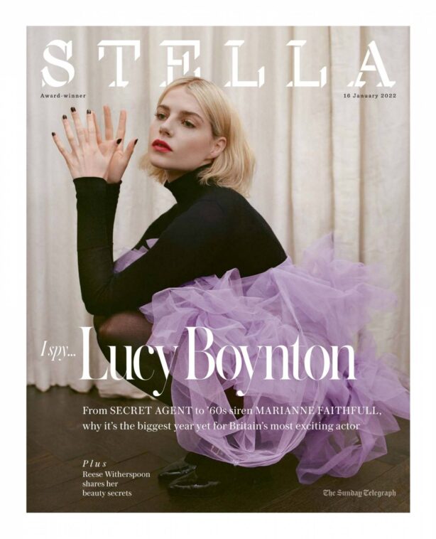 Lucy Boynton - The Sunday Telegraph Stella (January 2022)