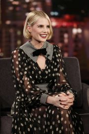 Lucy Boynton - Visits Jimmy Kimmel Live! in Hollywood