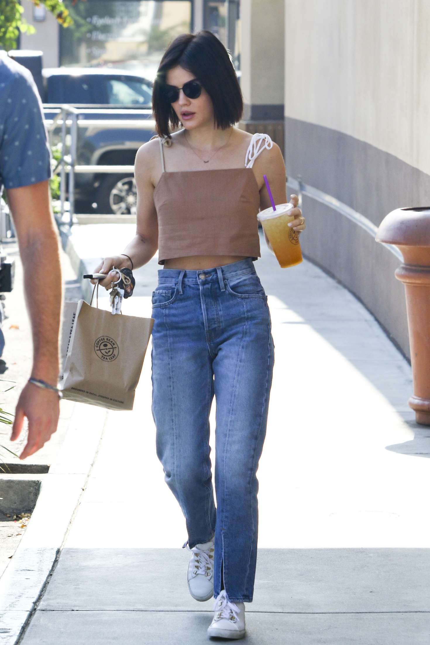 Lucy Hale 2018 : Lucy Hale at Starbucks in Los Angeles -04