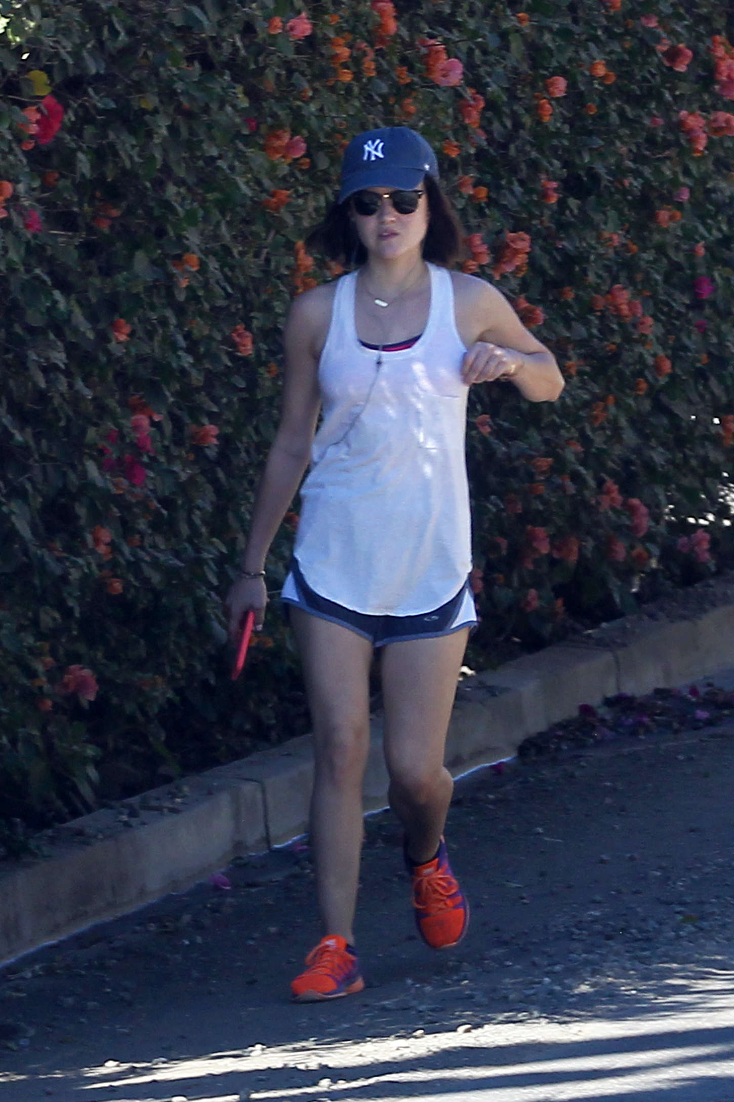 Lucy Hale 2015 : Lucy Hale in Shorts -09