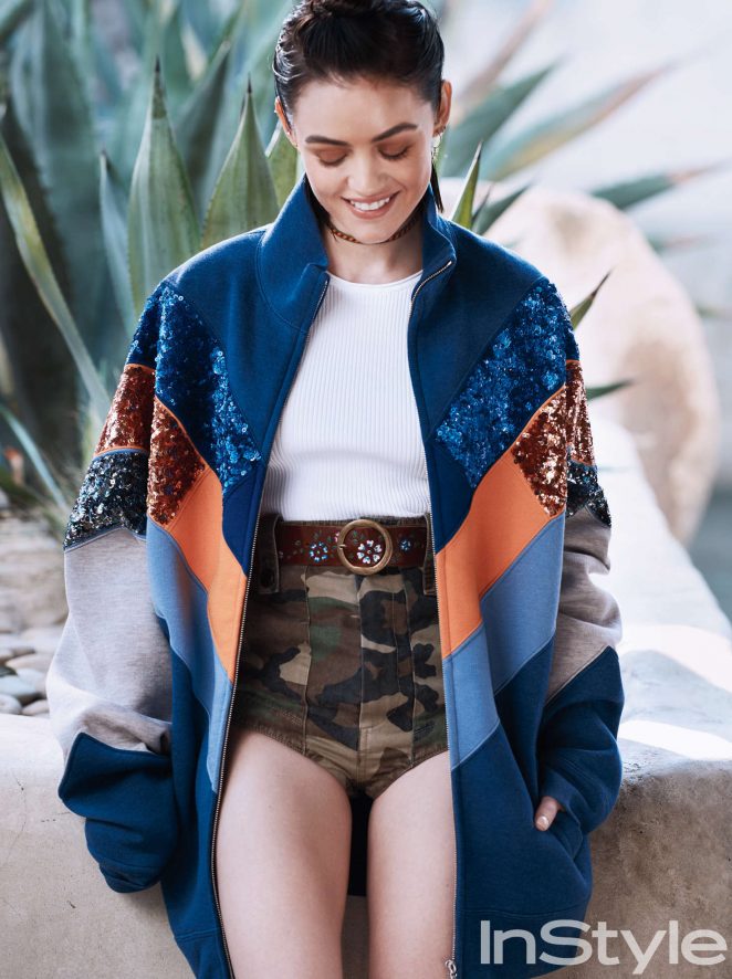 Lucy Hale - Instyle Magazine (April 2017)