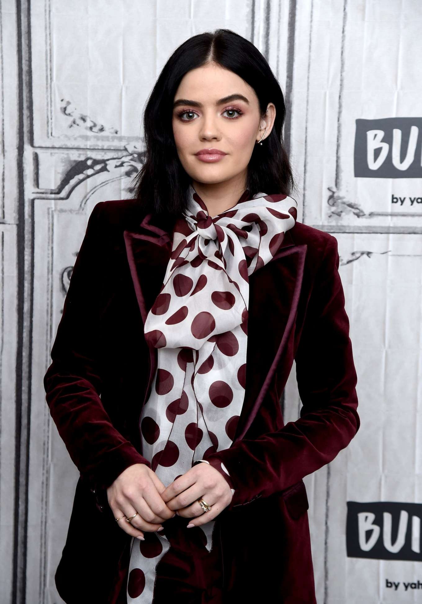 Lucy Hale - On Build Series in New York
