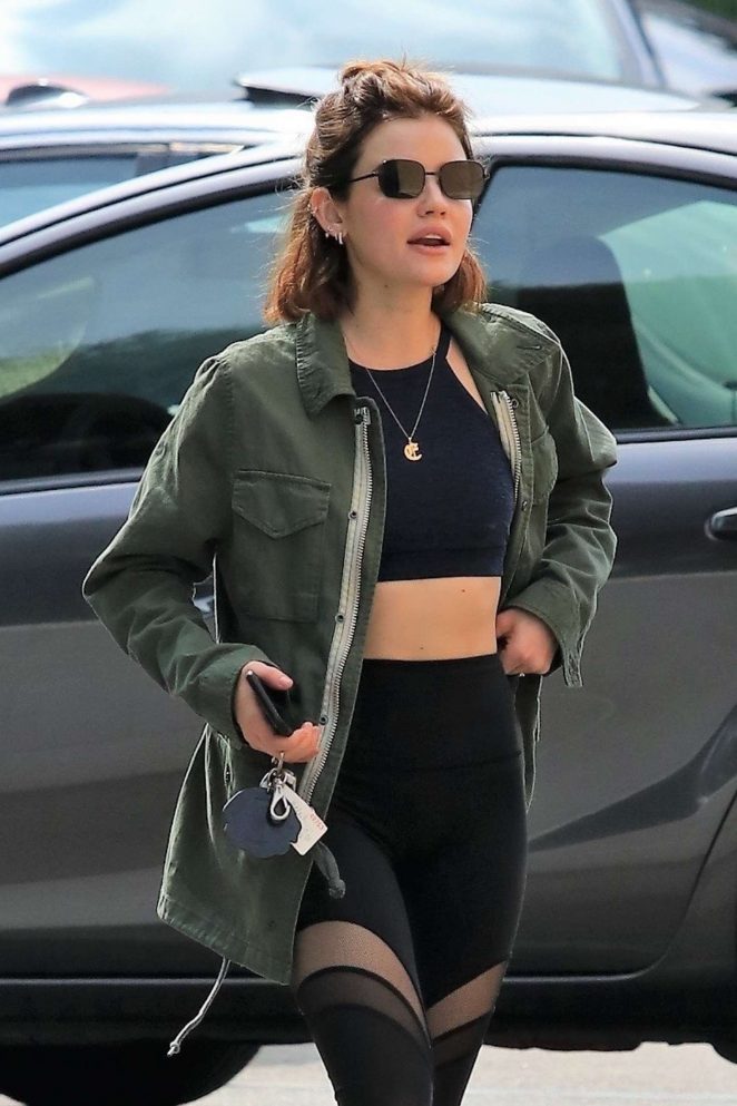 Lucy Hale - Out and about in LA
