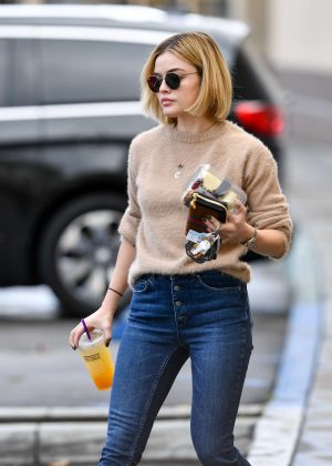 Lucy Hale - Out and about in Los Angeles