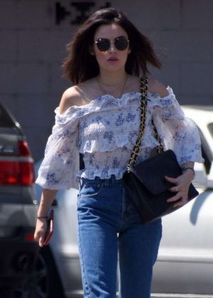 Lucy Hale - Out and about in Los Angeles