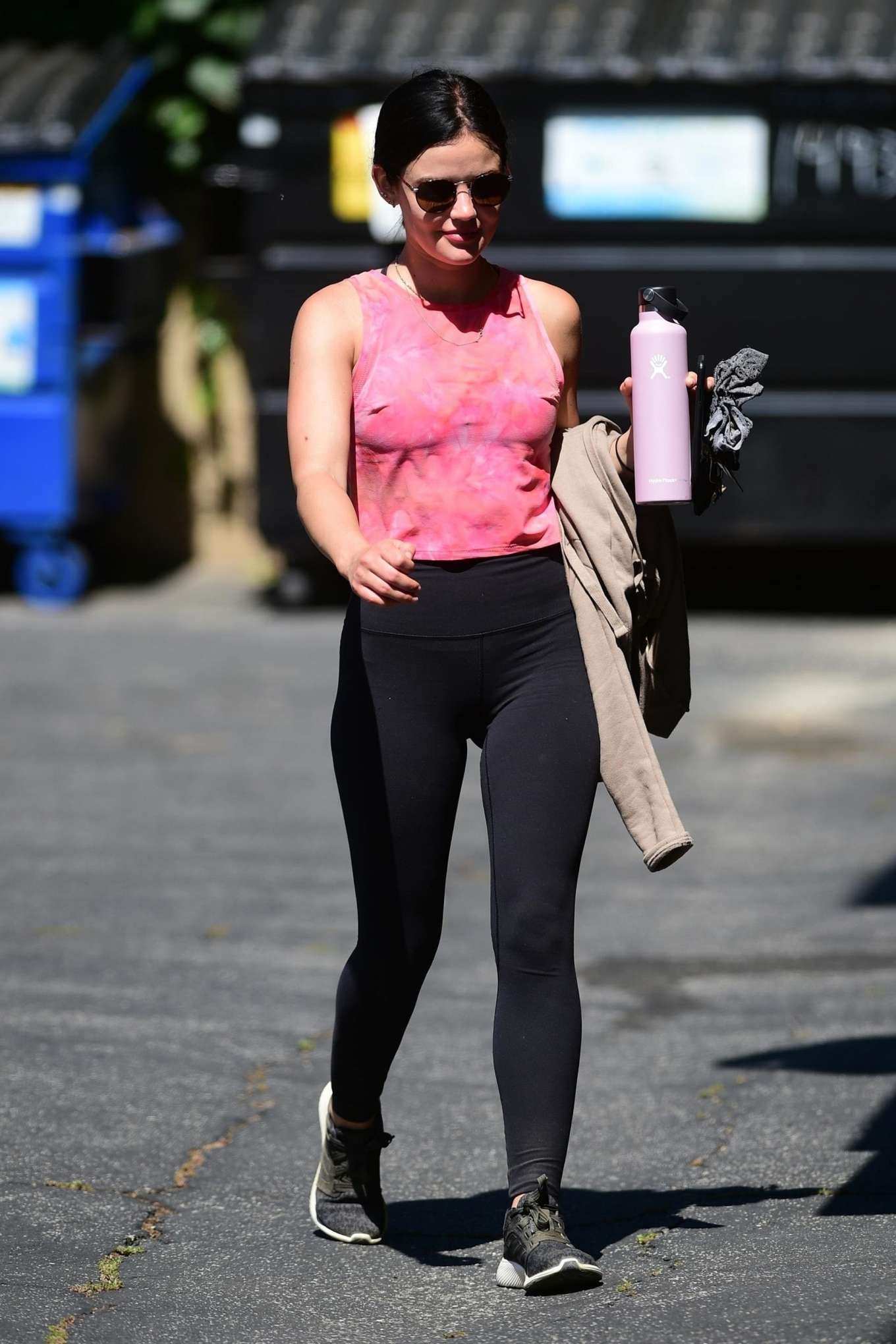 Lucy Hale - Out and about in Studio City-04 | GotCeleb