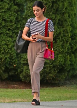 Lucy Hale out and about in Vancouver