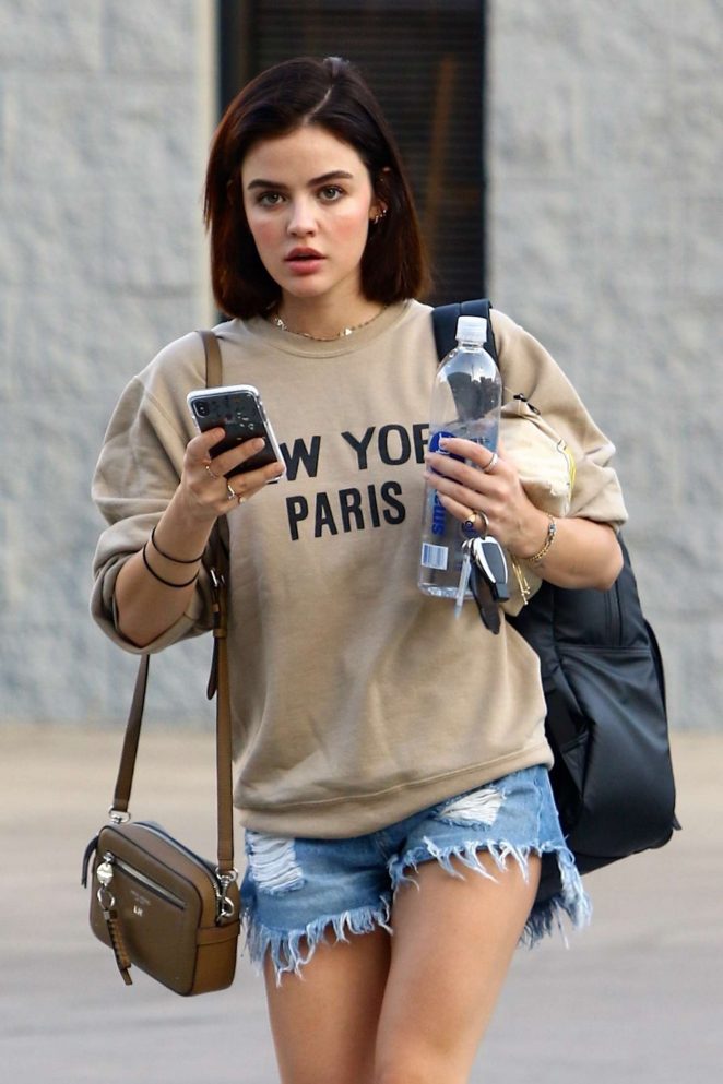 Lucy Hale - Out in North Hollywood