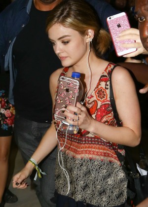 Lucy Hale out in Rio