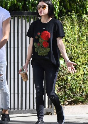 Lucy Hale out in West Hollywood