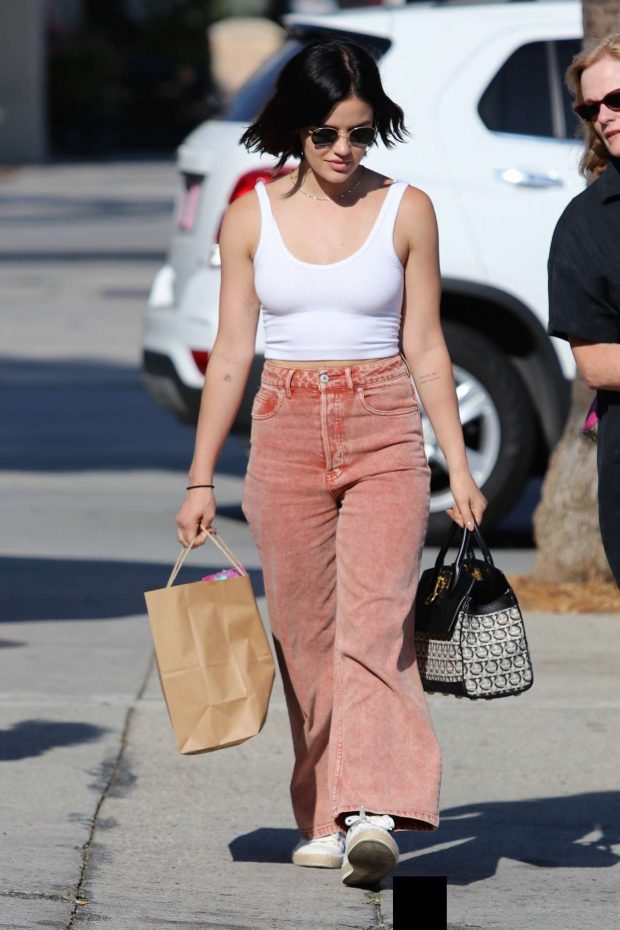 Lucy Hale - Out shopping in Los Angeles