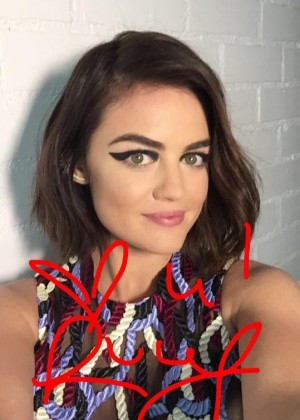 Lucy Hale - Refinery29 Photoshoot 2015 (Behind the Scenes)