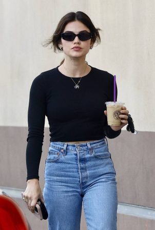 Lucy Hale - Seen on Easter Sunday in Studio City