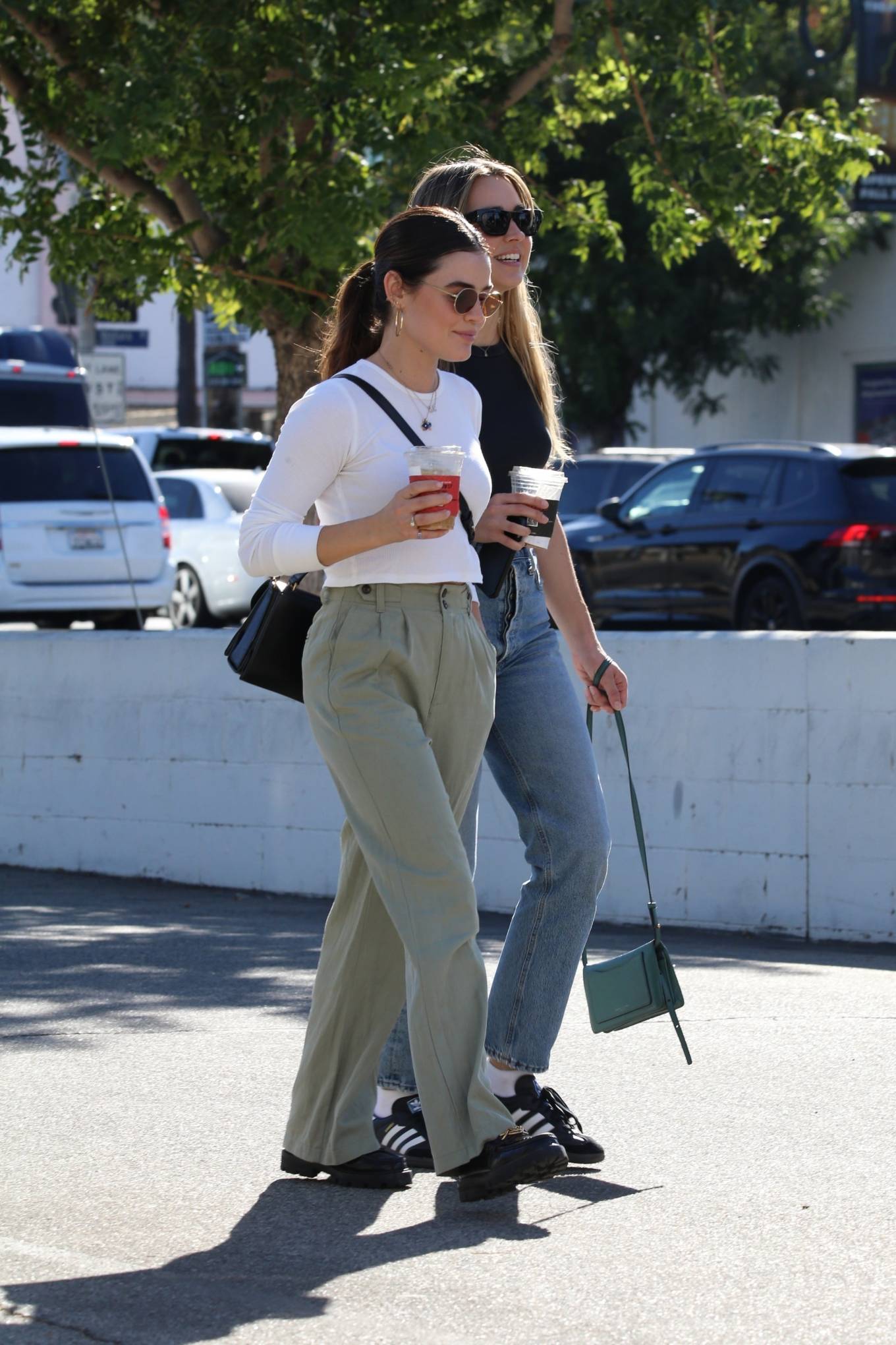 Lucy Hale - Spotted after enjoying lunch at Joan's on Third