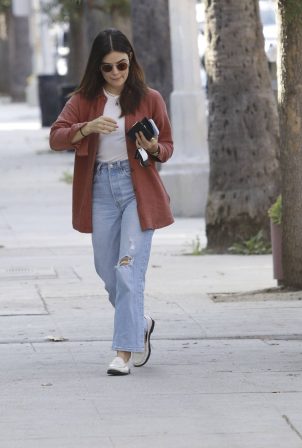 Lucy Hale - Spotted on a Studio City streets
