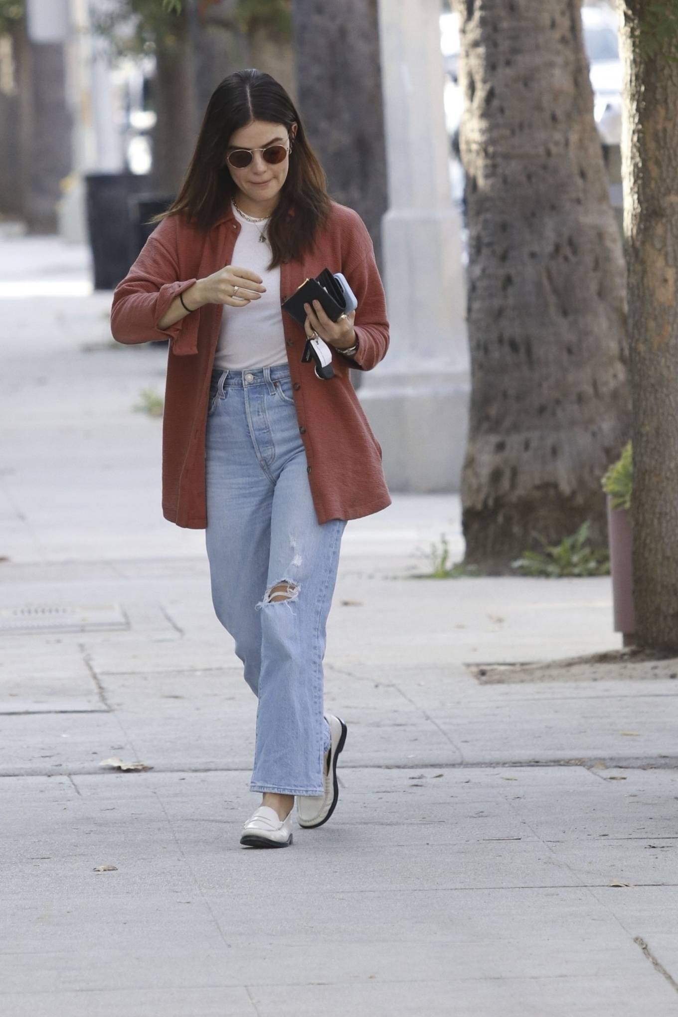 Lucy Hale - Spotted on a Studio City streets