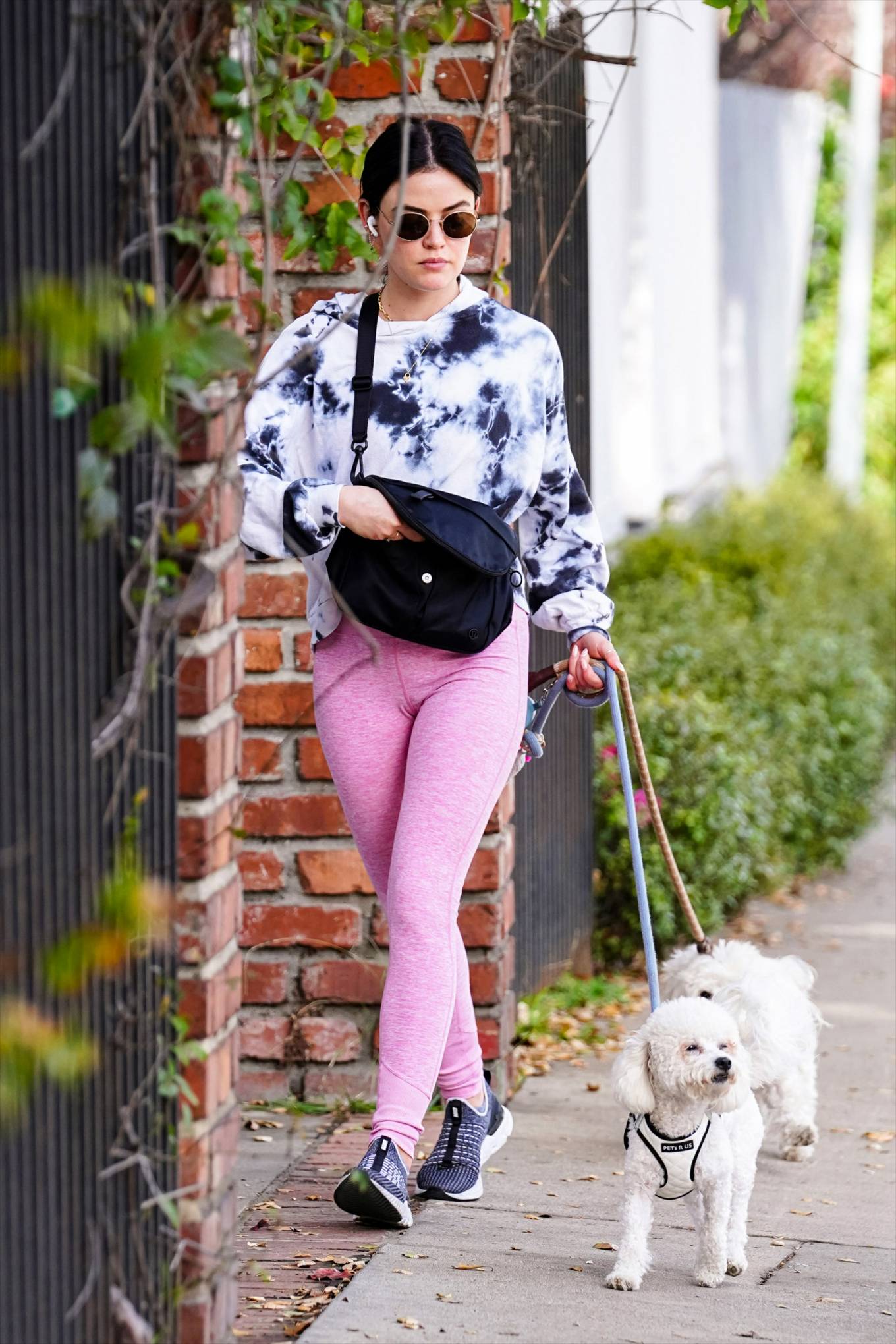 Lucy Hale 2022 : Lucy Hale – Steps out for a dogs walk in Studio City-03