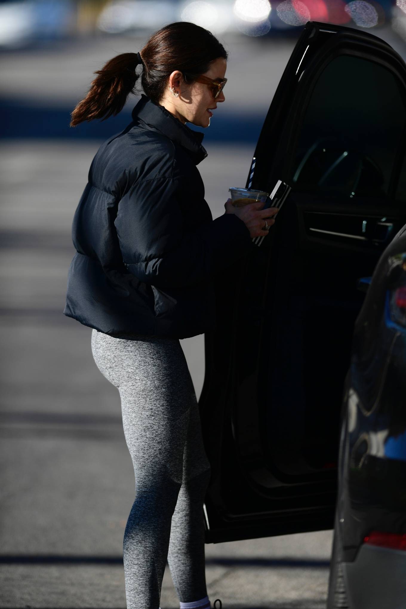 Lucy Hale 2022 : Lucy Hale – Steps out for workout in Los Angeles-02