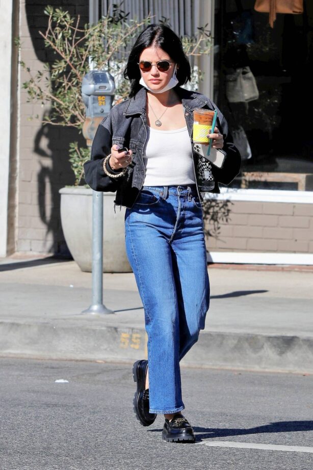 Lucy Hale - Stops by Alfred in Studio City