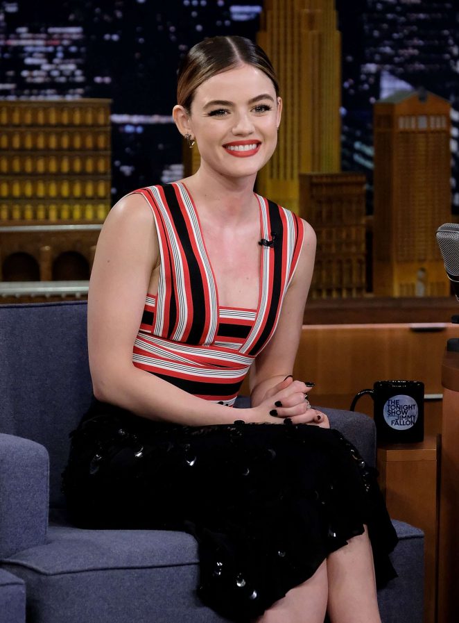 Lucy Hale - 'The Tonight Show Starring Jimmy Fallon' in NYC