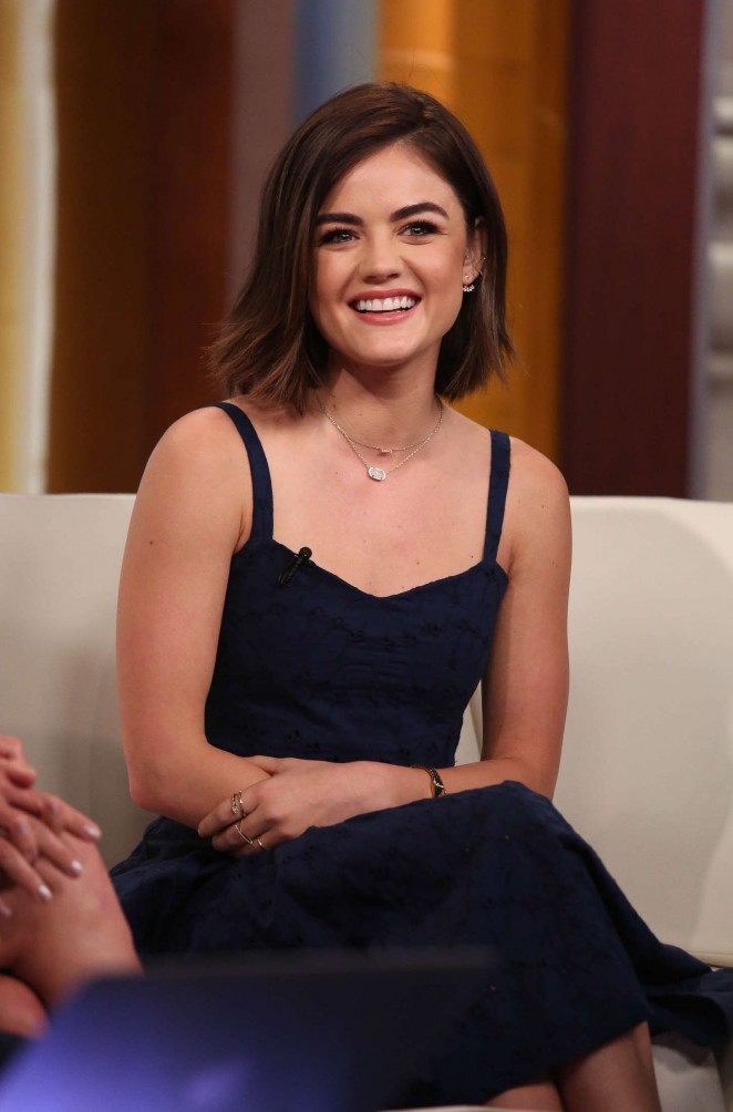 Lucy Hale - Visits Fox & Friends in NY