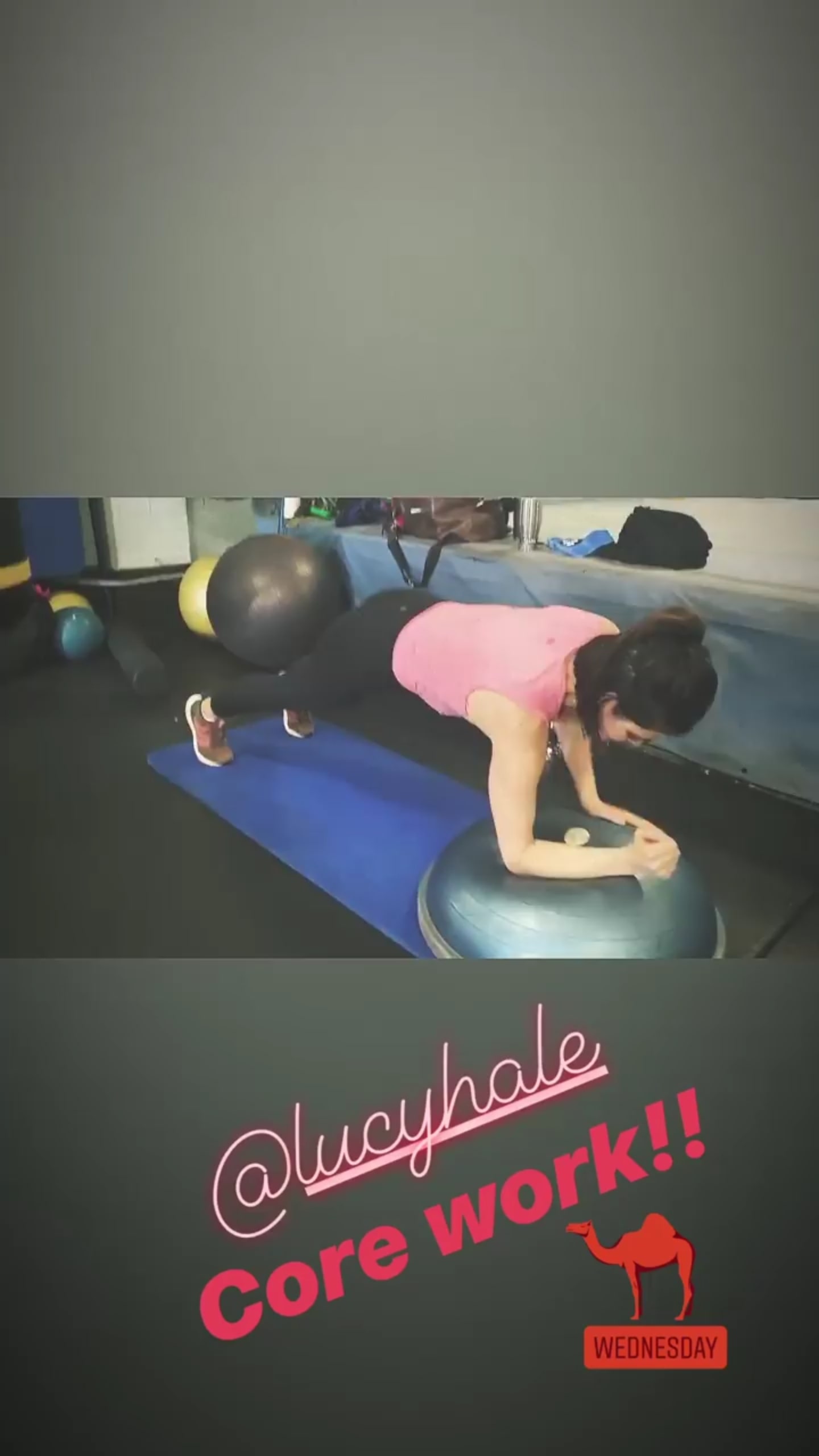 Lucy Hale â€“ Workout video