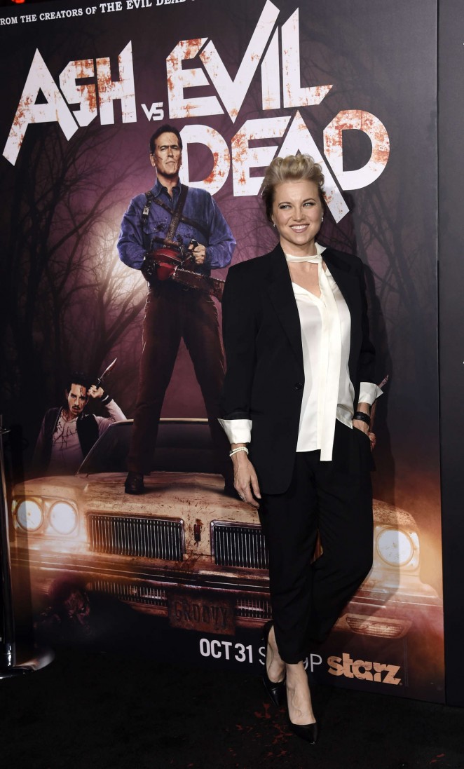 Lucy Lawless - 'Ash vs Evil Dead' Premiere in Hollywood