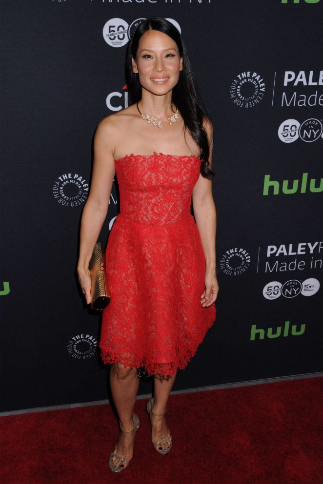 Lucy Liu - PaleyFest: Made in New York Presents 'Elementary' Cast in NYC