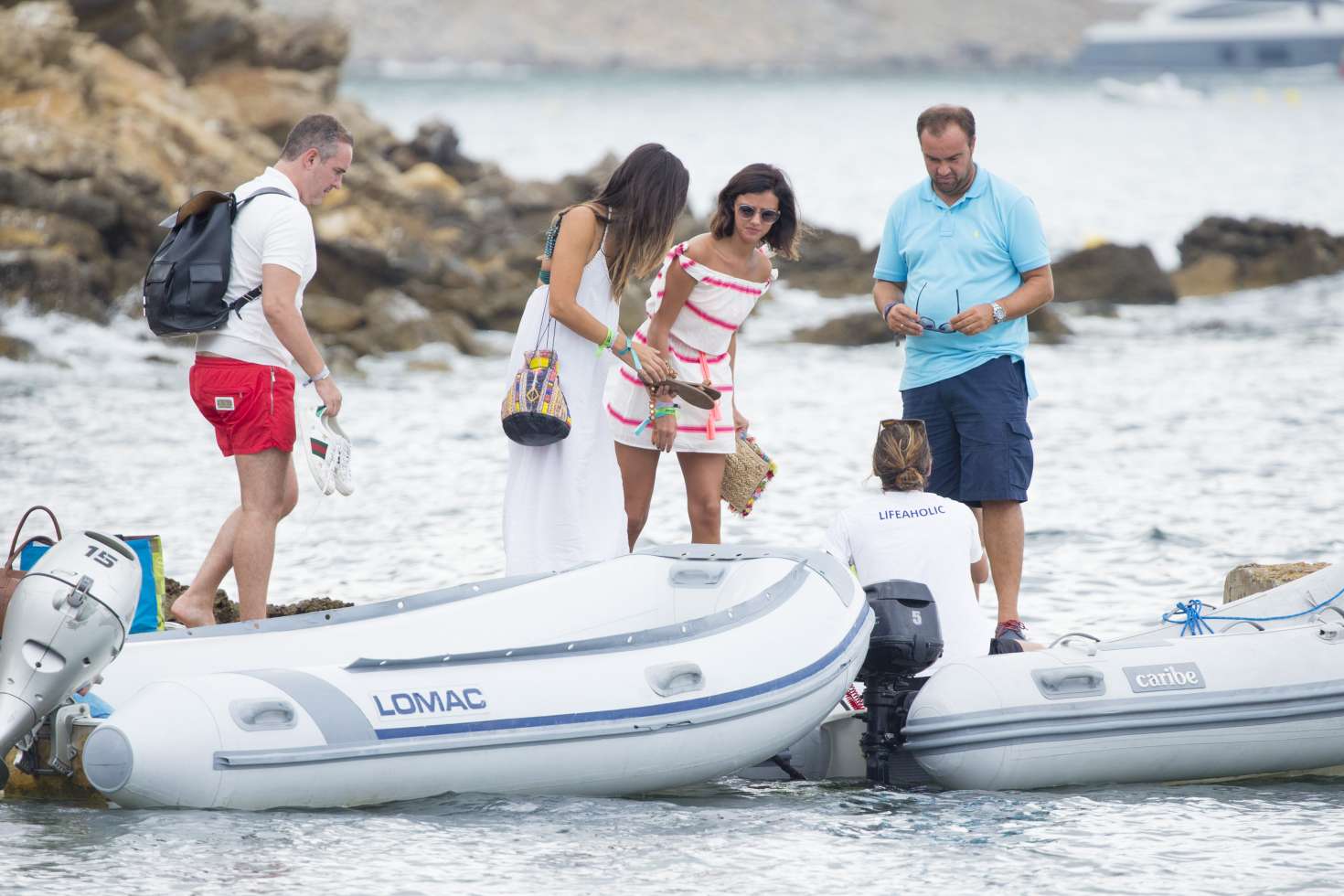 Lucy Mecklenburgh on a yacht in Ibiza -04 | GotCeleb