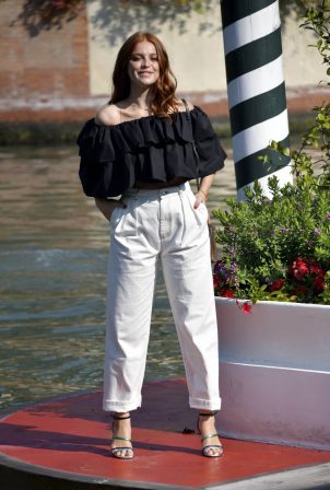 Ludovica Bizzaglia - Arriving at 2020 Venice Film Festival