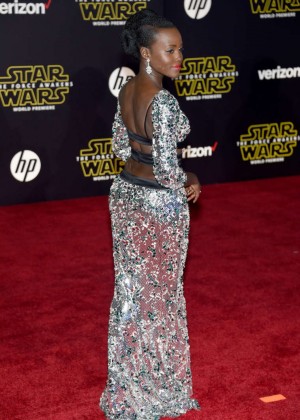 Lupita Nyong'o - Star Wars: The Force Awakens Hollywood premiere