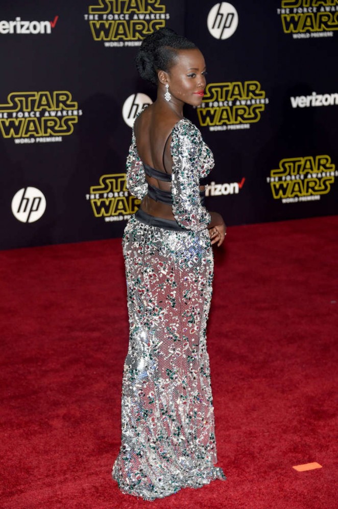 Lupita Nyong'o - Star Wars: The Force Awakens Hollywood premiere