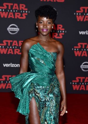 Lupita Nyong'o - 'Star Wars: The Last Jedi' Premiere in Los Angeles