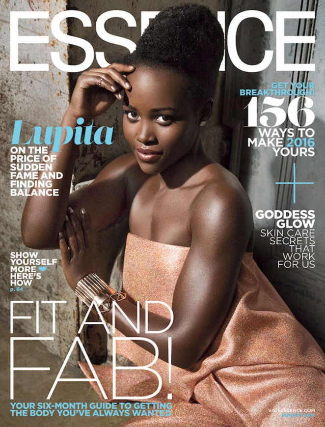 Lupita Nyongo - ESSENCE Magazine Cover (January 2016)