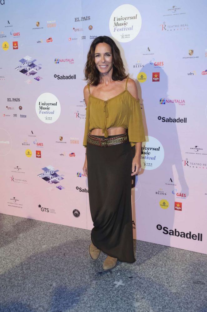 Lydia Bosch - Universal Music Festival 2018 in Madrid