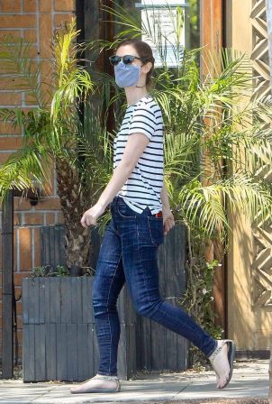 Lyndsy Fonseca - Goes for a walk in West Hollywood