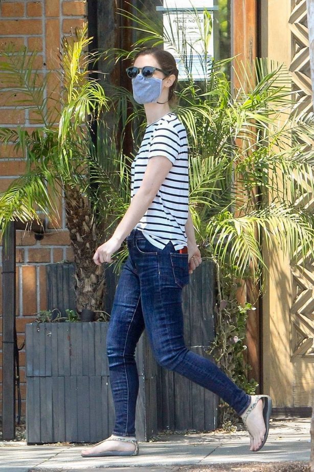 Lyndsy Fonseca - Goes for a walk in West Hollywood