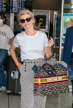 Mélanie Laurent - Spotted at Nice airport during Cannes Film Festival