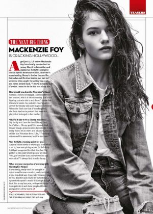 Mackenzie Foy for Total Film Magazine (October 2018)